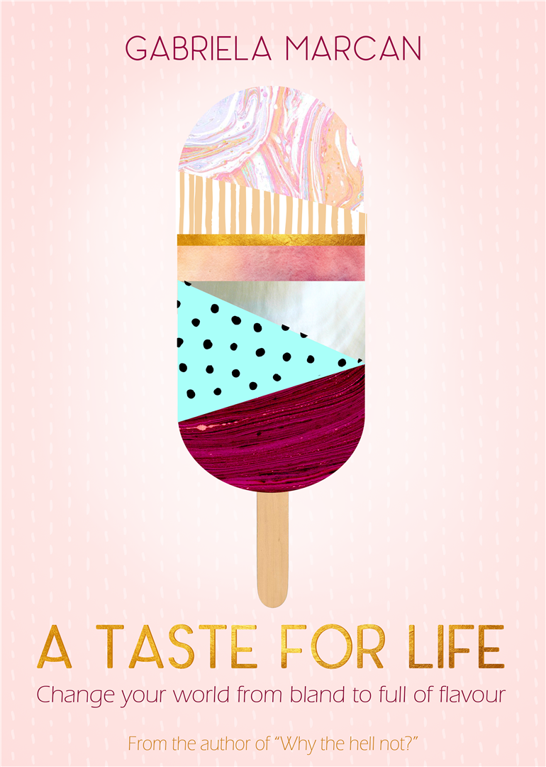 A taste for life - Book Cover Design 